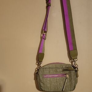 Universal Thread Green and Purple Crossbody Bag